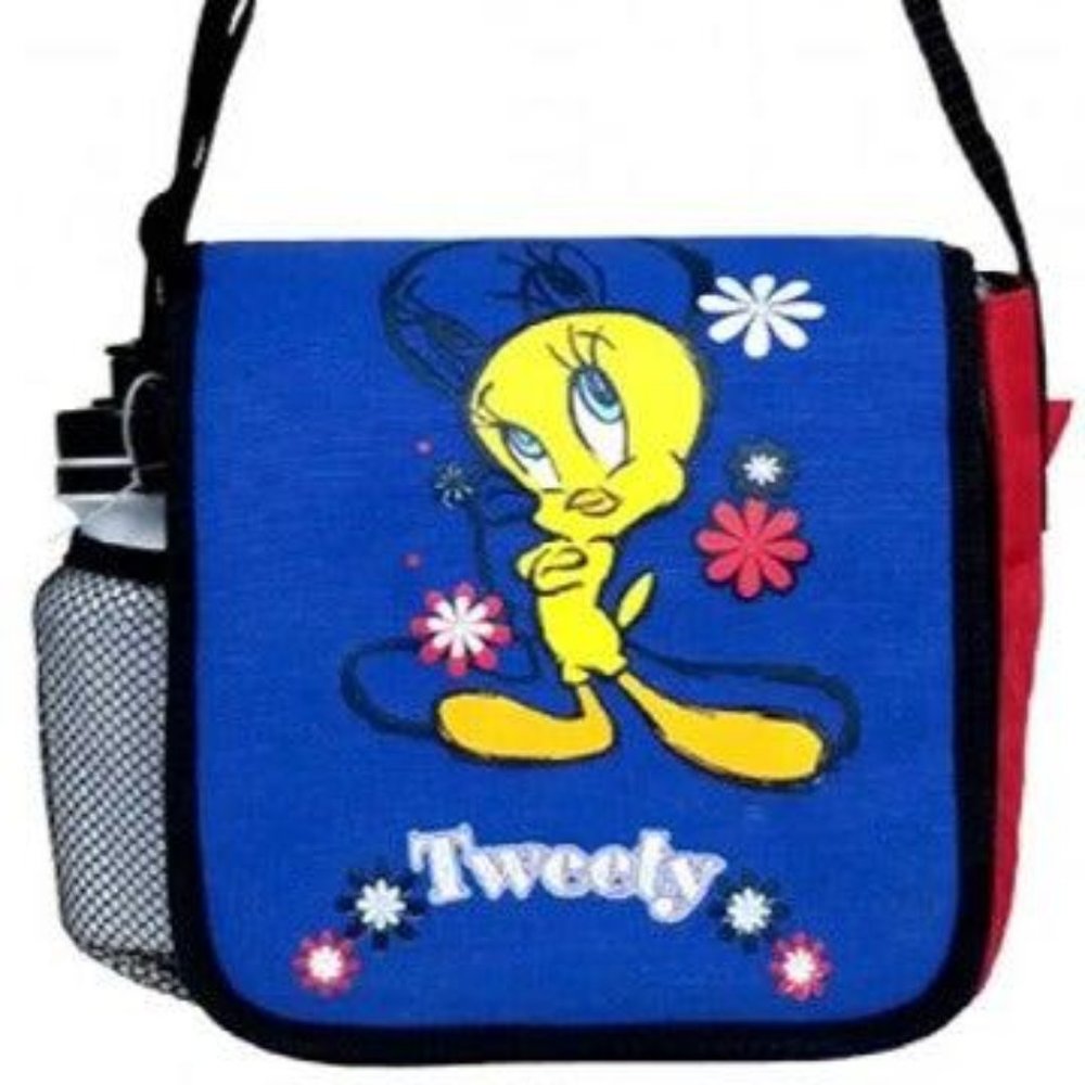 Tweety Bird Lunch Bag DJ with Water Bottle